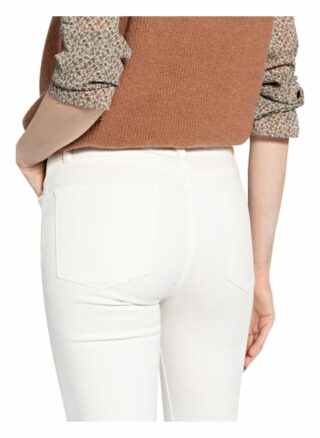 Frame Denim Skinny Jeans Le High Skinny, Weiß
