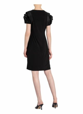 Frank Lyman Jerseykleid, Schwarz
