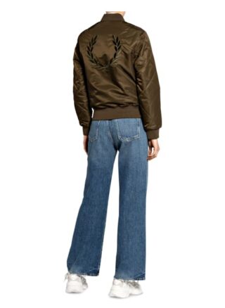 Fred Perry Blouson, Grün
