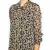 Freebird Kleid Celeste mit Glitzergarn, Schwarz