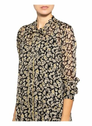 Freebird Kleid Celeste mit Glitzergarn, Schwarz