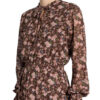 Freebird Kleid Defne mit Glitzergarn, Braun