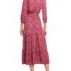 Freebird Kleid Fille mit 3/4-Arm, Pink