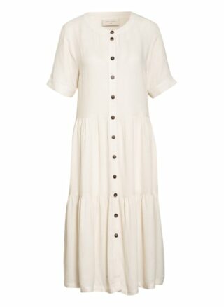 Freequent Kleid Fqlinen mit Leinen, Beige