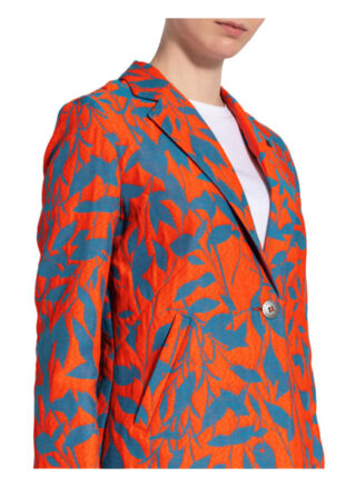 Frieda&Freddies Longblazer aus Jacquard, Orange