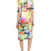 Frogbox Hemdblusenkleid, Gelb