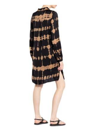 Frogbox Hemdblusenkleid, Schwarz