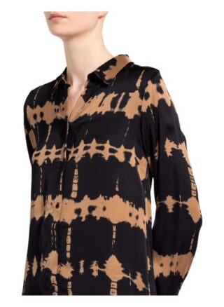 Frogbox Hemdblusenkleid, Schwarz