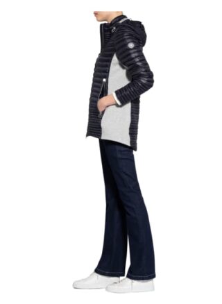 Fuchs Schmitt Steppjacke im Materialmix, Blau