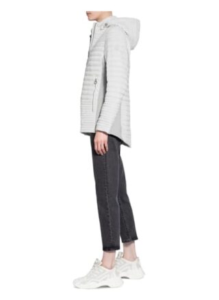 Fuchs Schmitt Steppjacke im Materialmix, Weiß