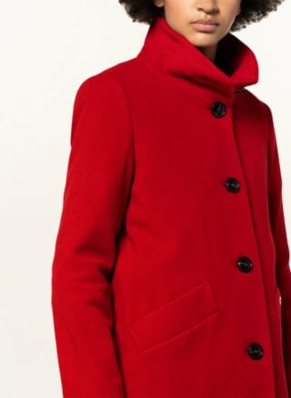Fuchs Schmitt Wollmantel, Rot