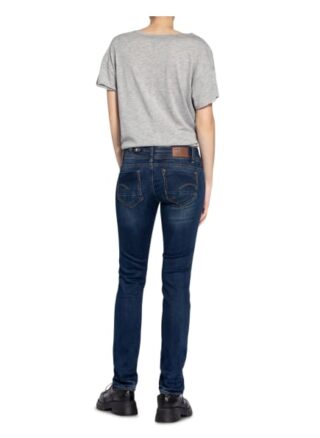 G-Star Raw Straight Jeans Midge Saddle, Blau