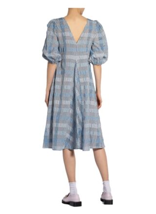 Ganni Kleid, Blau
