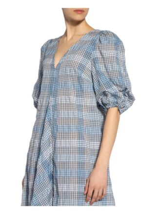 Ganni Kleid, Blau