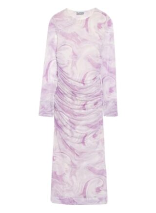 Ganni Kleid, Lila