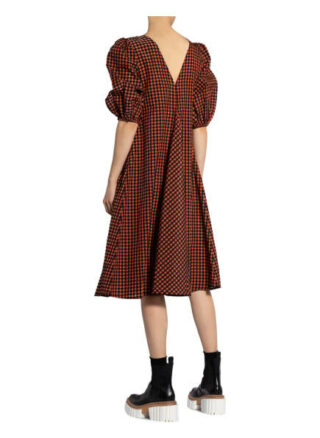 Ganni Kleid, Rot