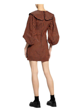 Ganni Kleid, Rot