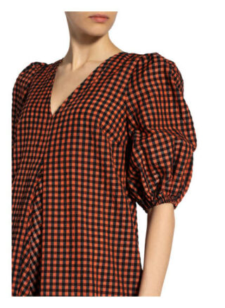 Ganni Kleid, Rot