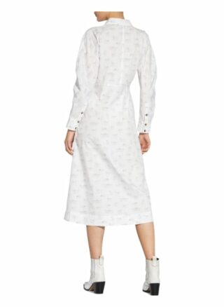 Ganni Kleid, Weiß