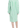 Ganni Oversized-Kleid, Grün