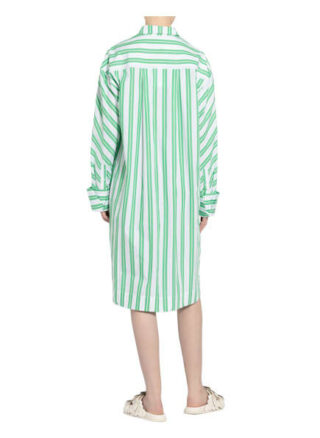Ganni Oversized-Kleid, Grün