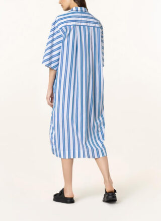 Ganni Oversized-Kleid, Weiß