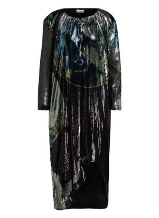 Ganni Paillettenkleid, Silber