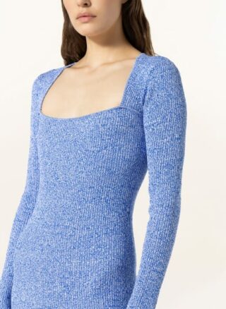 Ganni Strickkleid, Blau
