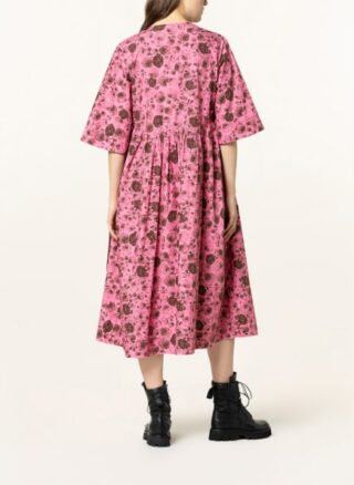 Ganni Wickelkleid, Pink