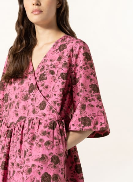 Ganni Wickelkleid, Pink Ganni Wickelkleid, Pink