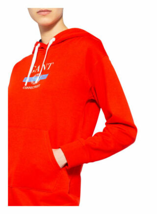 Gant Hoodie-Kleid, Rot