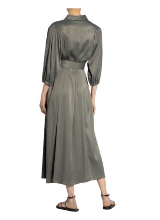 Gestuz Hemdblusenkleid Luhagz mit 3/4-Arm, Grün