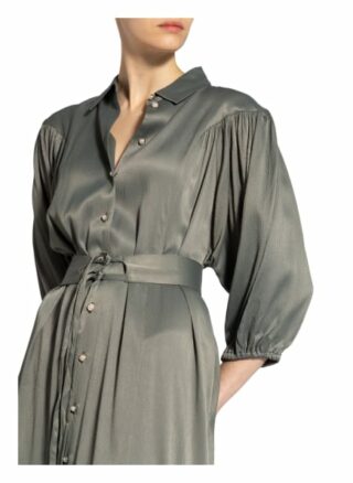 Gestuz Hemdblusenkleid Luhagz mit 3/4-Arm, Grün
