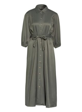 Gestuz Hemdblusenkleid Luhagz mit 3/4-Arm, Grün