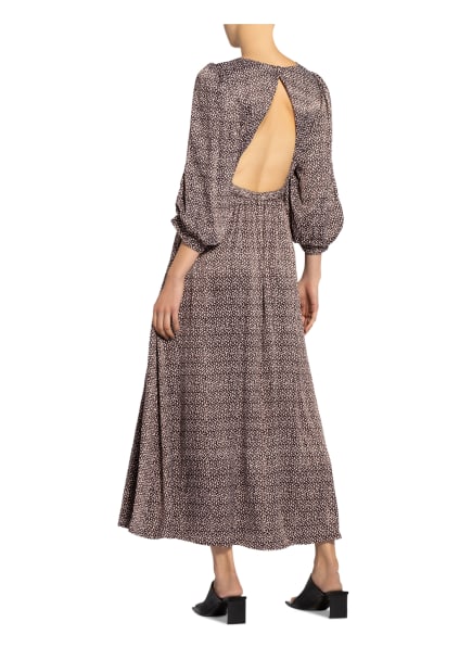 Gestuz Kleid Ilagz mit 3/4-Arm, Braun Gestuz Kleid Ilagz mit 3/4-Arm, Braun