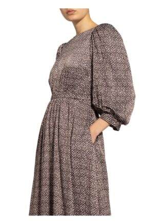 Gestuz Kleid Ilagz mit 3/4-Arm, Braun