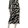 Gestuz Wickelkleid Zohagz, Schwarz