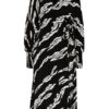Gestuz Wickelkleid Zohagz, Schwarz