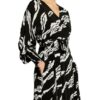 Gestuz Wickelkleid Zohagz, Schwarz