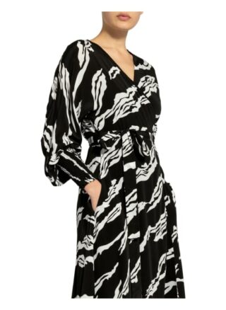 Gestuz Wickelkleid Zohagz, Schwarz