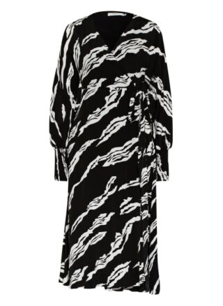 Gestuz Wickelkleid Zohagz, Schwarz