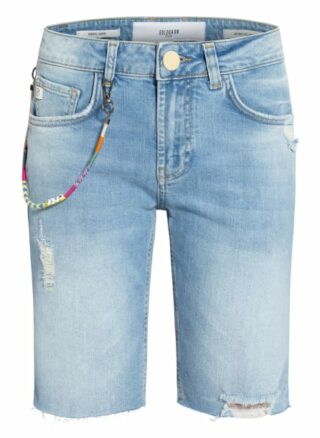 Goldgarn Denim Jeans-Shorts Augusta, Blau