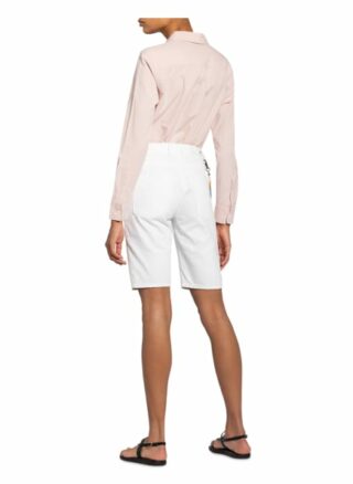 Goldgarn Denim Jeans-Shorts Augusta, Weiß