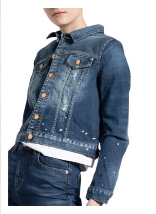Goldgarn Denim Jeansjacke, Blau
