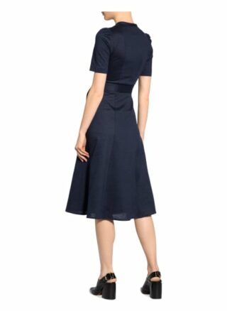 Gottseidank Kleid Rosa mit Leinen, Blau