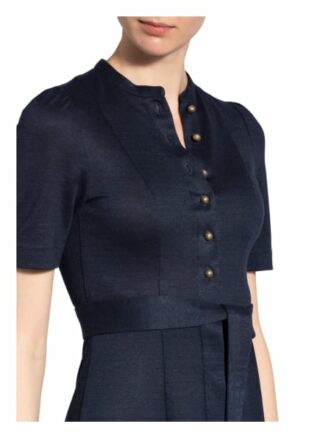 Gottseidank Kleid Rosa mit Leinen, Blau