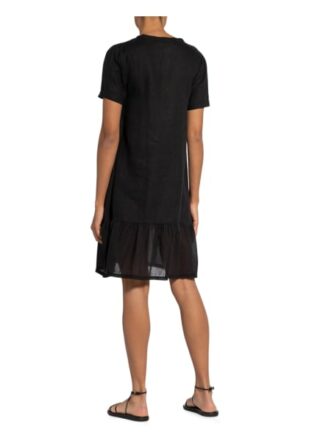 Grace Leinenkleid, Schwarz