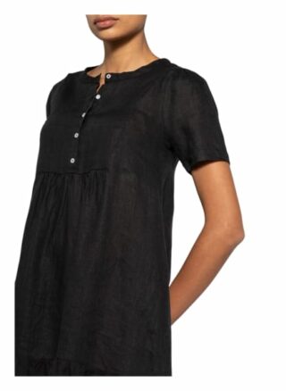 Grace Leinenkleid, Schwarz