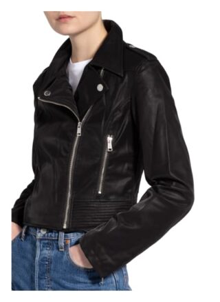 Guess Bikerjacke New Khloe, Schwarz