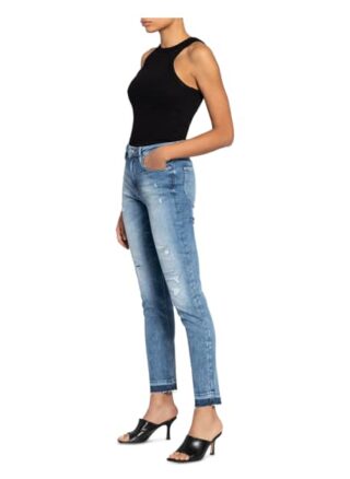 Guess Destroyed-Jeans, Blau